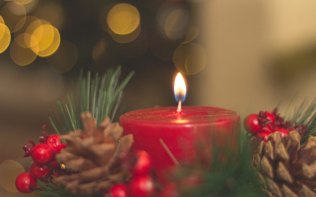 Advent Red Candle